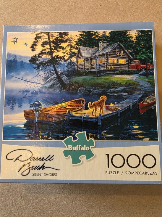 Buffalo Games Other - 🧩4/$20 Buffalo Games Darrell Bush: Silent Shores 1000-Piece Jigsaw Puzzle